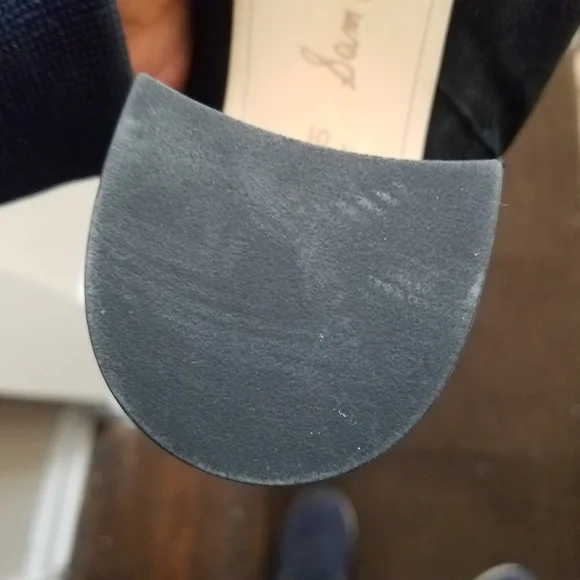 Sam Edelman Black Suede Knee-High Block Heel Boots - Picture 10 of 10